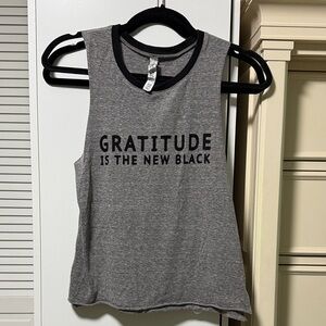 Lorna Jane Gray Muscle Tee